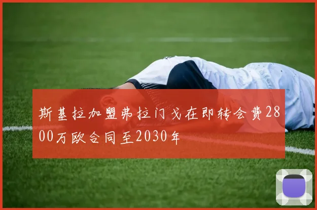 斯基拉加盟弗拉门戈在即转会费2800万欧合同至2030年